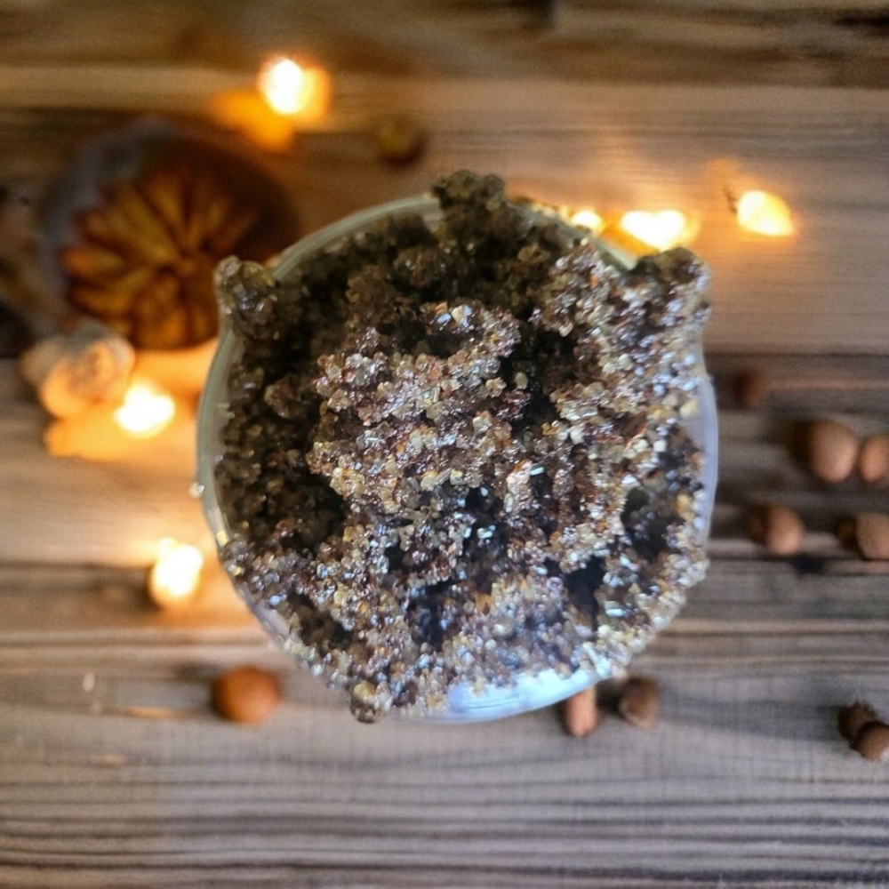 Vanilla Hazelnut Mocha Luxury Hydration Exfoliation Body Coffee Scrub Orchid & V
